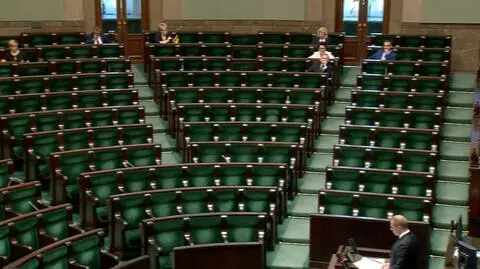 W Sejmie pustki