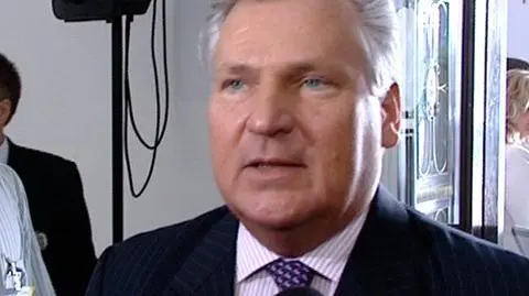 Po żarcie Kwaśniewskiego