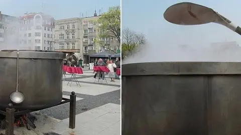 Barszcz na cztery tysiące porcji. "Wrocław myśli o ludziach na Ukrainie" 