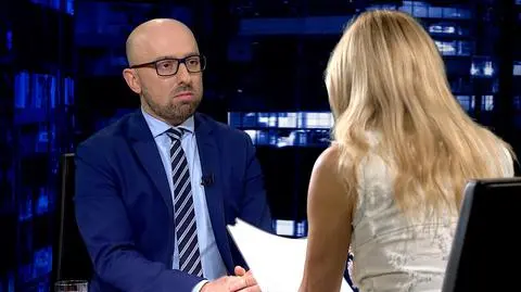 Krzysztof Łapiński był gościem "Kropki nad i"