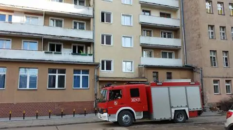 Wrocław: pożar w centrum. Jedna osoba nie żyje