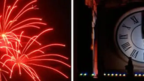 Muzyką i fajerwerkami przywitaliśmy 2010 rok