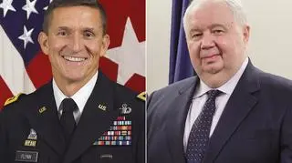 Michael Flynn - były doradca ds. bezpieczeństwa w administracji Donalda Trumpa - przyznał się, że okłamał agentów FBI (materiał "Faktów" TVN z 2.12)