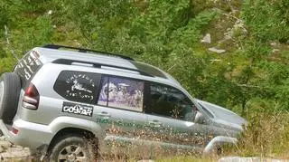 Samochodem terenowym wjechał do Karkonoskiego Parku Narodowego