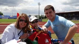 Dawid i Iker Casillas w Gniewinie