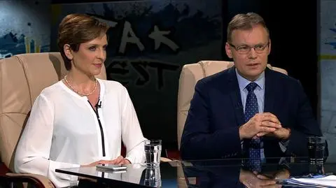 Joanna Mucha i Arkadiusz Mularczyk w Tak jest