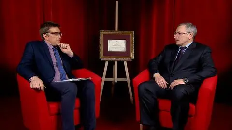 Michaił Chodorkowski gościem TVN24 BiS