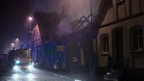 Trzy budynki spłonęły pod Zieloną Górą