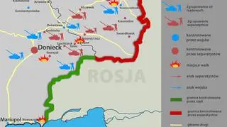Walki rozgorzały na stosunkowo spokojnym dotychczas południowym odcinku granicy z Rosją
