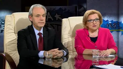 Beata Kempa i Adam Szejnfeld w Tak Jest