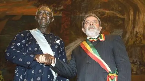 Lula da Silva z Nagrodą Lecha Wałęsy
