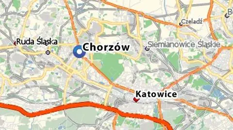 Groźny pożar hali w Chorzowie