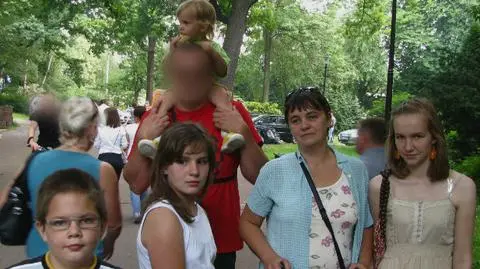 "Łzy mu się lały z oczu"