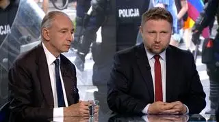 Władysław Teofil Bartoszewski i Marcin Kierwiński w "Faktach po Faktach"