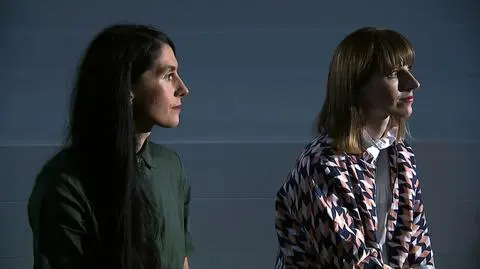 Olga Drenda i Małgorzata Lebda w "Xięgarni"