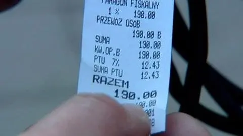 "1 km 90 zł". Taksówkarz przed sądem