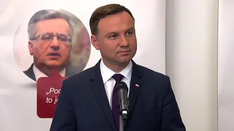 Andrzej Duda krytykuje podsumowanie kadencji Komorowskiego