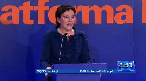 Premier Ewa Kopacz ma problem: jak odbudować zaufanie wyborców do PO