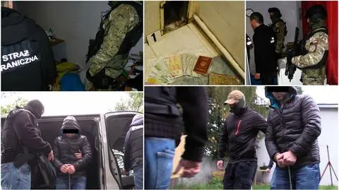 Zatrzymania wszystkich podejrzanych odbyły się w tym samym momencie