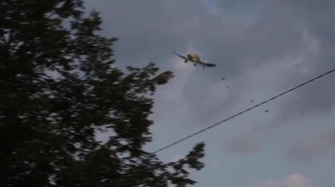 Zrzut misiów nad Białorusią