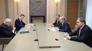 Henry Kissinger zna Władimira Putina jeszcze z czasów jego pracy w KGB na placówce w NRD