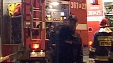 Pożar bloku. 13 osób w szpitalu
