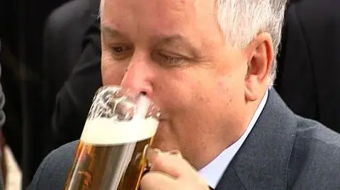 Kaczyński i Klaus na piwie