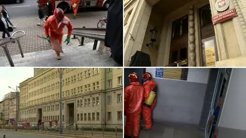 Do ataku doszło w siedzibie łódzkiego sądu