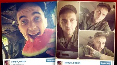 "Zielony ludzik" Putina uwielbia hashtagi. Relacja z Ukrainy na Instagramie