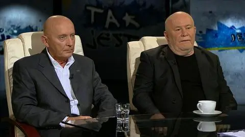 Jerzy Dziewulski i Paweł Moczydłowski w Tak jest 