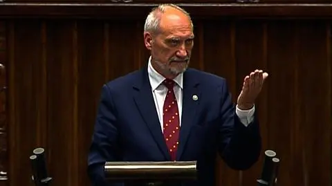 Antoni Macierewicz wystąpił w trakcie pierwszego czytania projektu ustawy o Sądzie Najwyższym