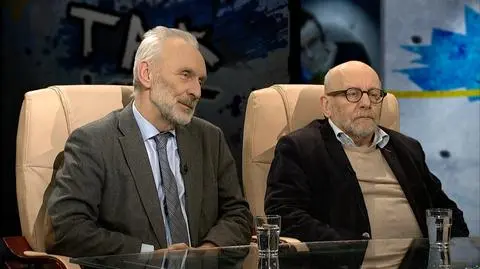 prof. Andrzej Żbikowski i prof. Paweł Śpiewak w Tak jest