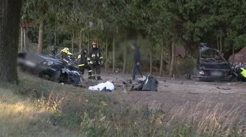 Stracił panowanie nad pojazdem i uderzył w drzewo