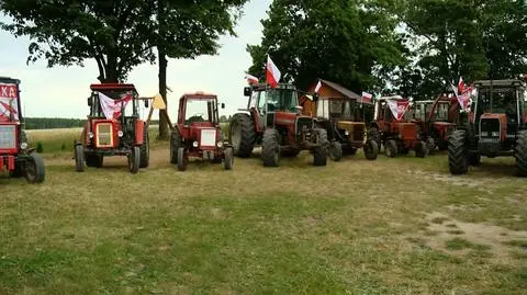 Kibice na traktorach. Wyjątkowa strefa w Wojnowcach