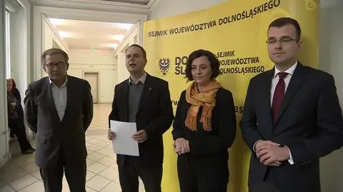 Przerwana sesja dolnośląskiego sejmiku. PiS i Bezpartyjni Samorządowcy komentują
