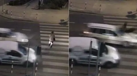 Piesza potrącona na pasach w Tomaszowie Lubelskim