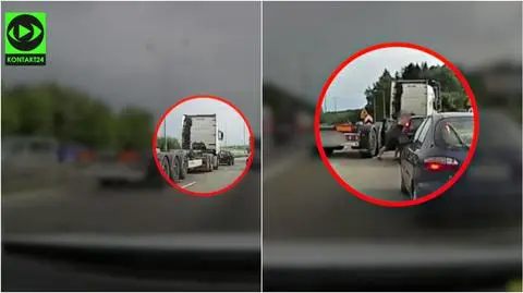 Szarpał i bił kierowcę na Obwodnicy Trójmiasta. Policja już go szuka