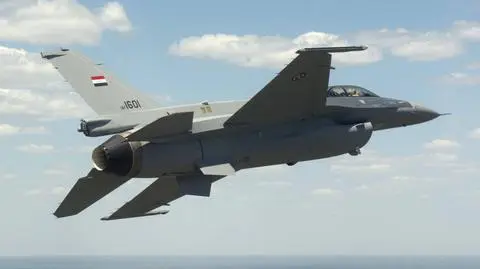 Katastrofa irackiego F-16 w USA. Zginął ważny iracki pilot