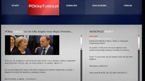Poklep Tuska 
(z młodym PiSem)