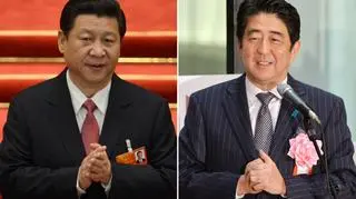Xi Jinping i Shinzo Abe - silni politycy i wielcy rywale