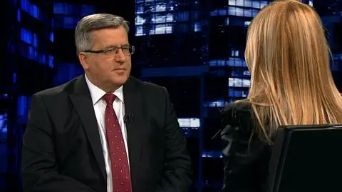 Komorowski o śledztwie smoleńskim