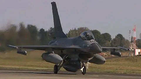 Holenderskie F-16 w Malborku. Będą patrolować niebo nad krajami bałtyckimi