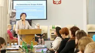 Parlamentarna Grupa Kobiet podczas prac
