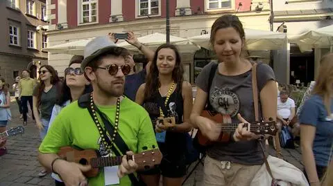 Ukulele królowało w Poznaniu. "Zabawka, która nie krępuje"