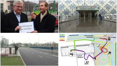 Przejście powstało wraz z budową nowego kompleksu dworca