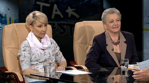 prof. Monika Płatek i Ewa Rowińska w Tak Jest