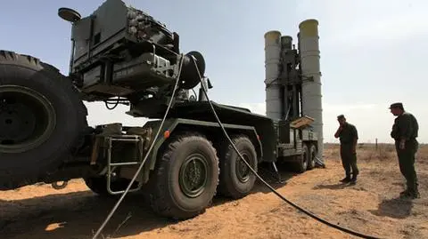 Wyrzutnia systemu S-400 jest już w Syrii