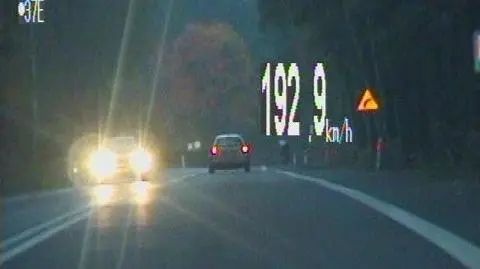 Przekroczył prędkość o ponad 120 km/h!