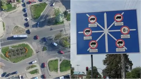 Super-znak na super-skrzyżowaniu. "Przyda się kurs szybkiego czytania"