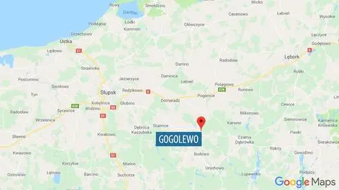 Gogolewo: spalone ciało w pobliżu remizy